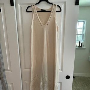 Hatch Cream Sweater Maxi Dress (Maternity)